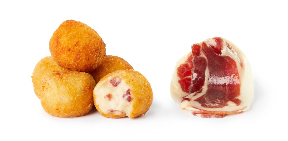 Croquetas de jamón ibérico(12 uds)